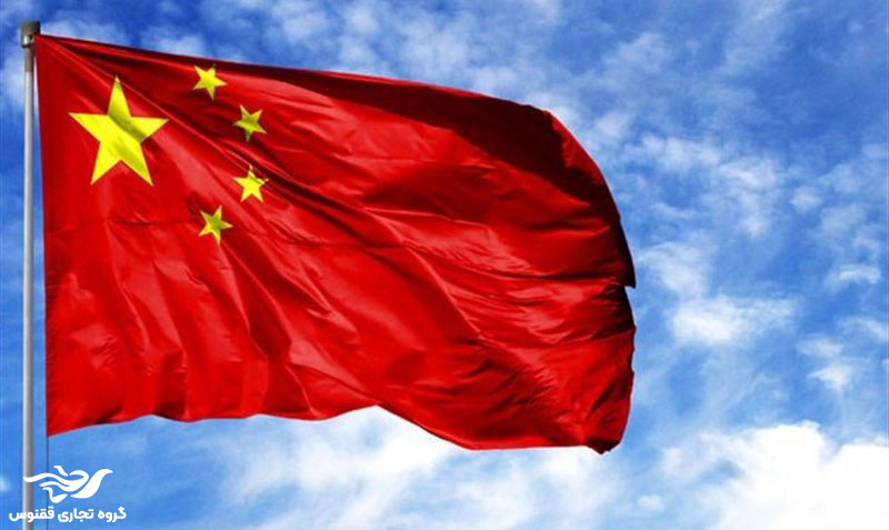 تصویری از پرچم کشور چین