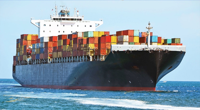 واردات دریایی کالا از چین