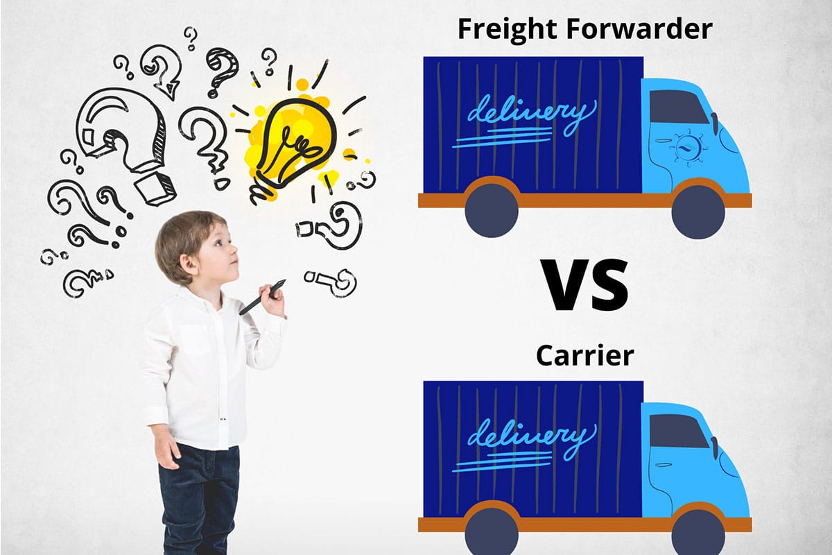 تفاوت کریر و فورواردر حمل و نقل
