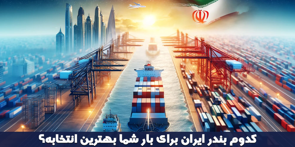 کدام بندر ایران را برای حمل بار دریایی به ایران انتخاب کنید
