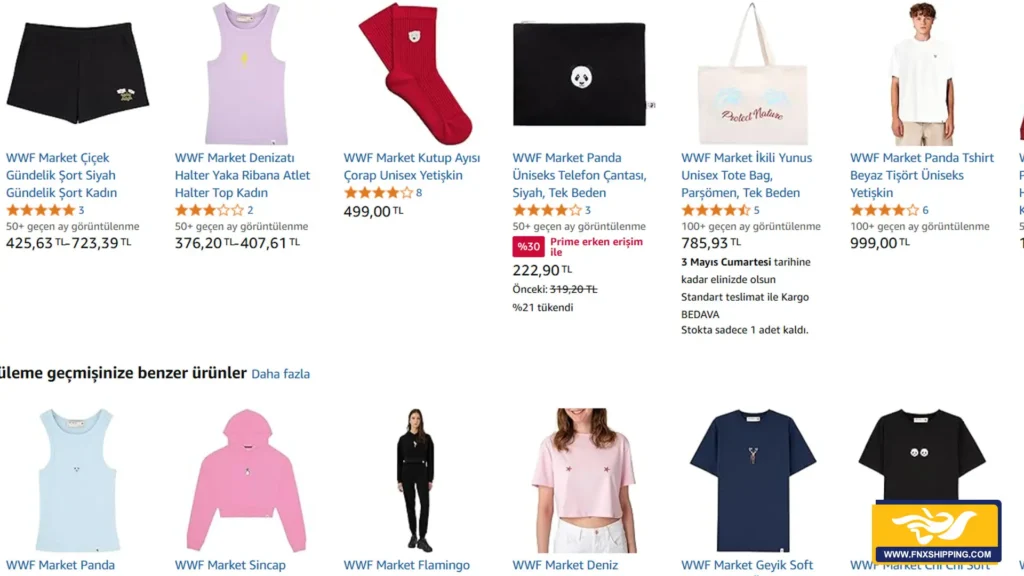 پرفروش‌ترین محصولات آمازون ترکیه